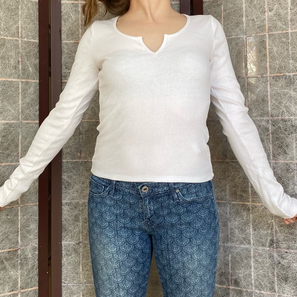 ABERCROMBIE & FITCH — long sleeve top